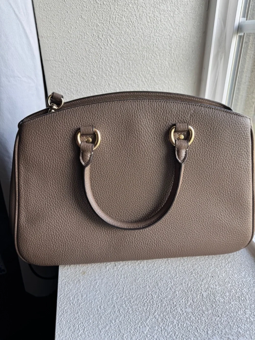 Coach Savannah Carryall Large Taupe